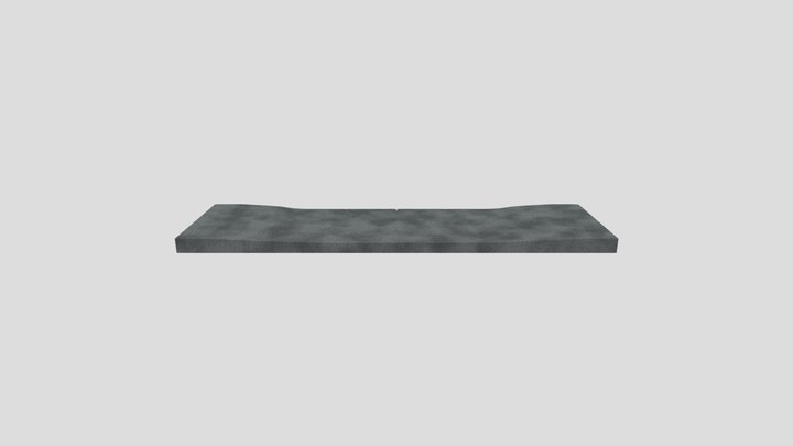 Ramped Sidewalk 3D Model