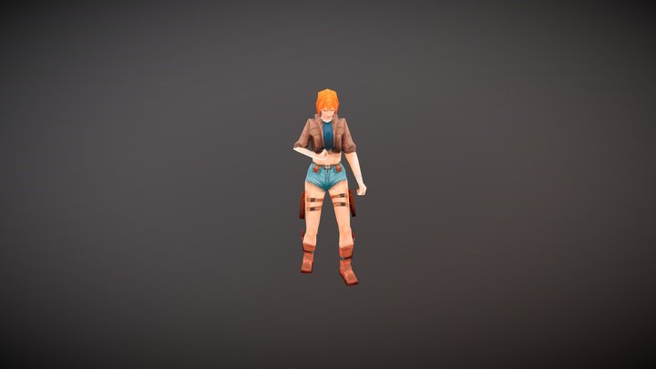 Marie Survivor 3D Model
