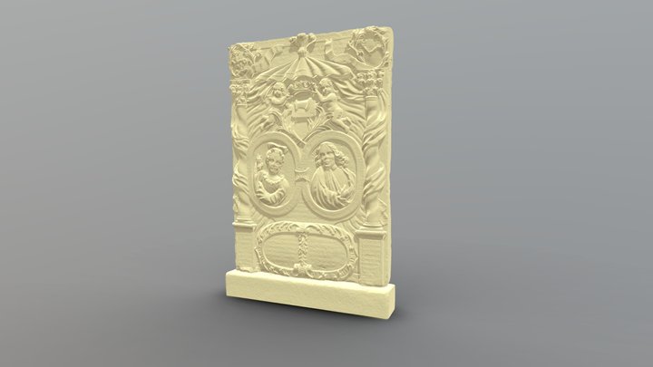 Epitafium Rosiny Broser 3D Model