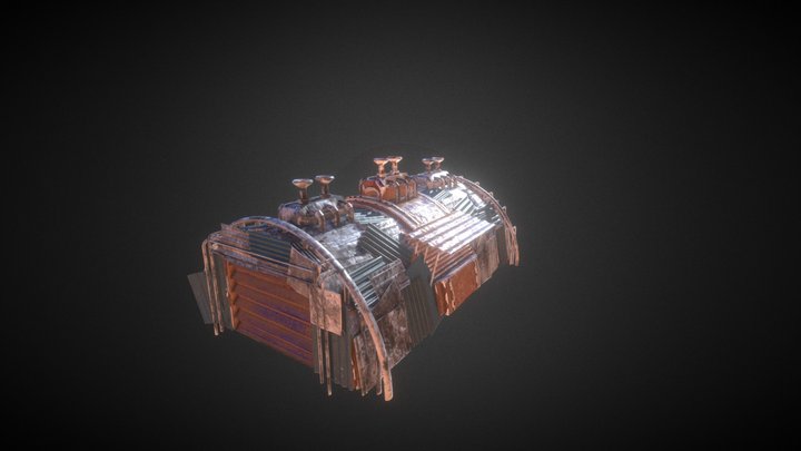 Apocalypse Bunker 3D Model