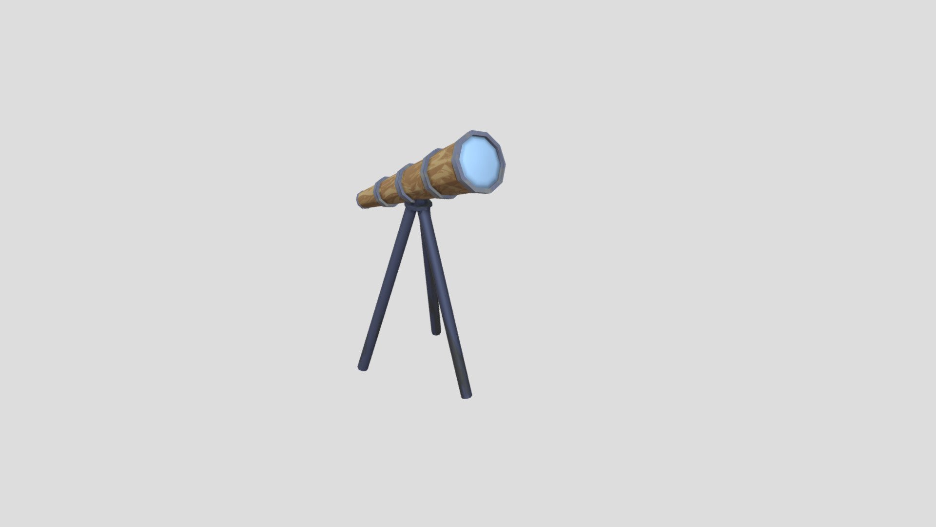Stylised Telescope - 3D model by Mooloo52 [05ea8fd] - Sketchfab