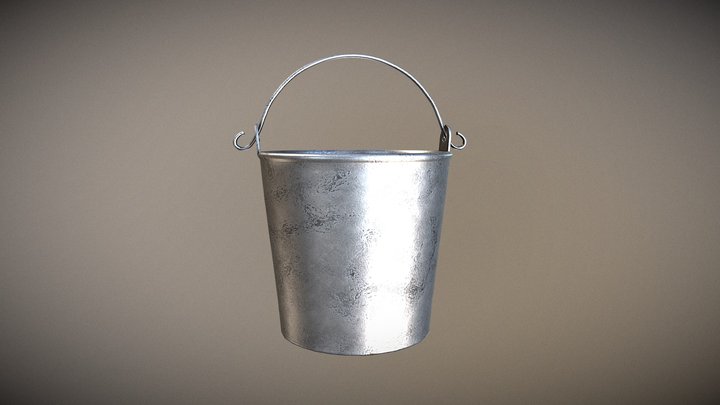 Realistic Bucket - Free 3D Model