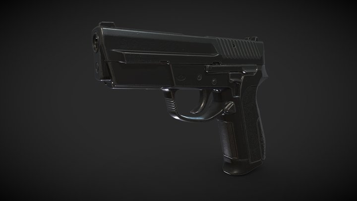 Scanned_Gun_Sigpro 3D Model