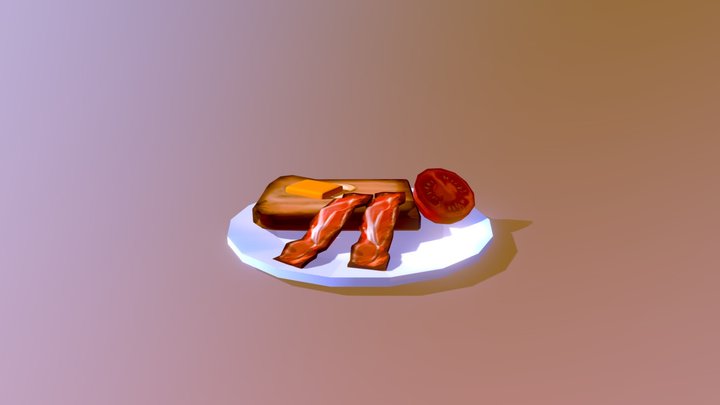 Breakfast 3D Model