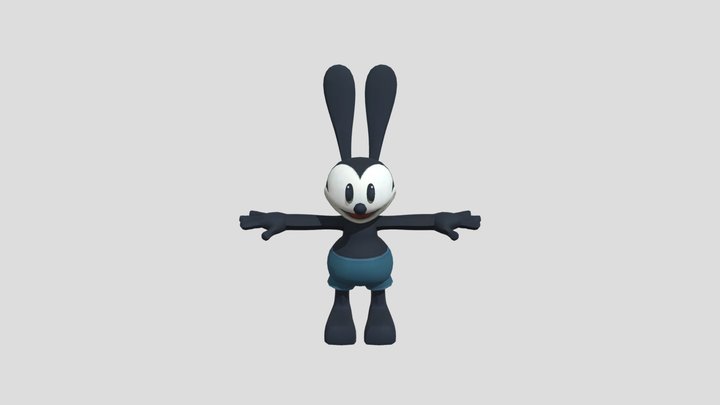 Wii - Epic Mickey 2 The Power of Two - Oswald th 3D Model
