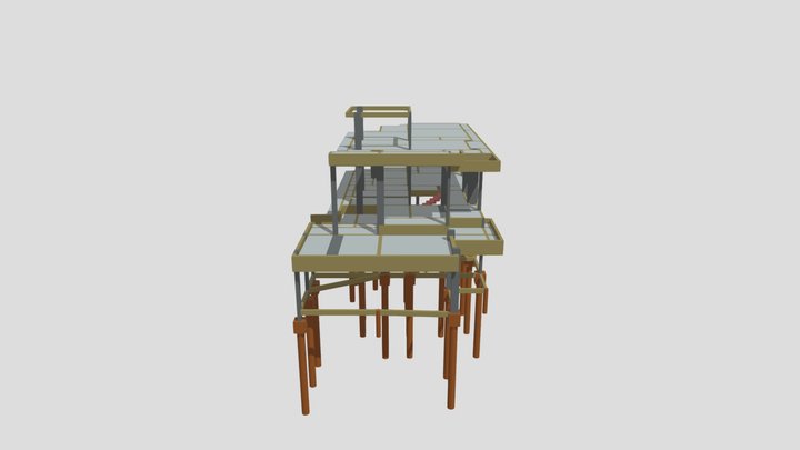 Projeto Estrutural Lair Valdemar - ProjCom 3D Model