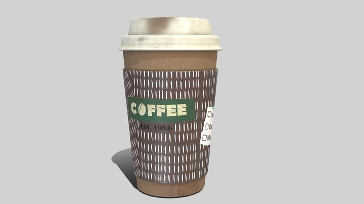 Coffee Cup 3D Model