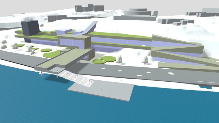 Cultural Center - Project 1.2 3D Model