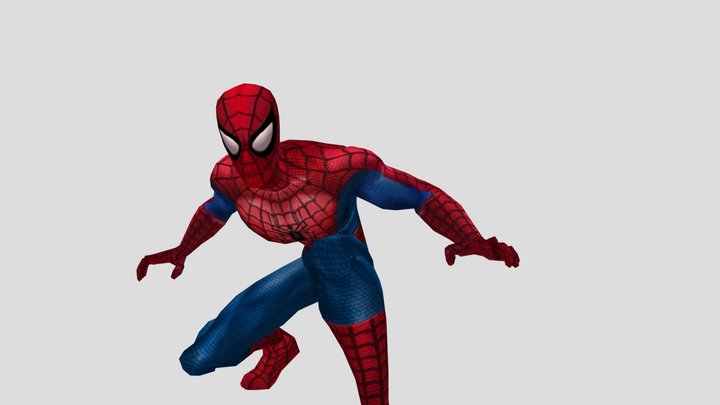 09_spider-man_mua 3D Model