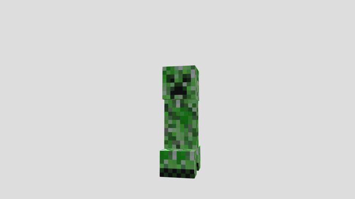 Minecraft - Creeper 3D Model