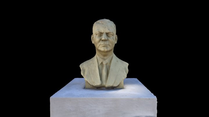 Bust of Dr. Américo Bernardes da Silveira 3D Model