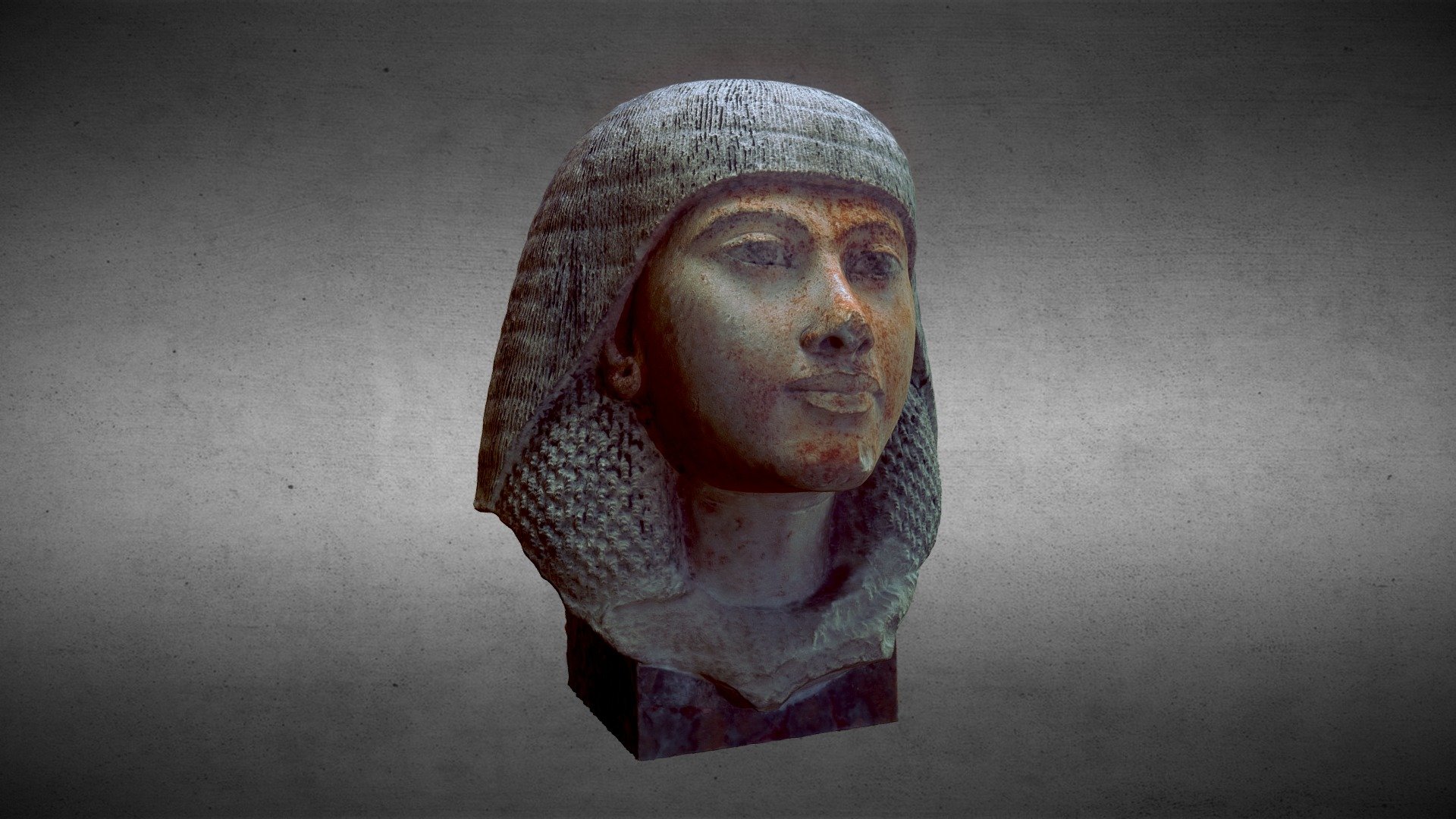 Egyptian bust of a woman