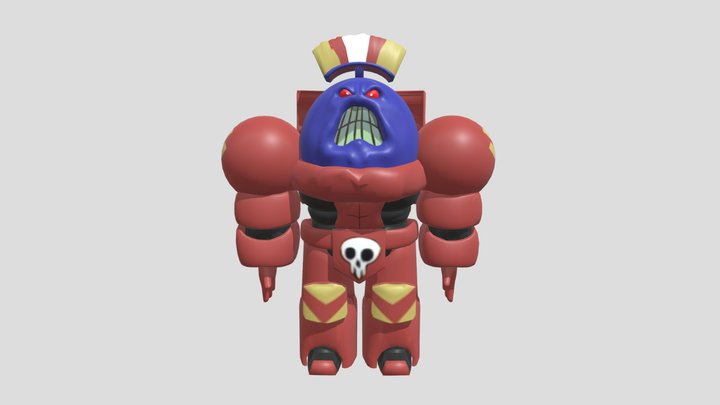 Space King Captain 3D Model