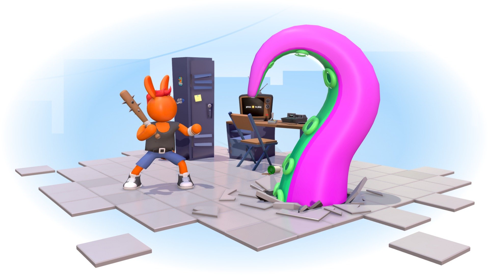 Pinpin scene 🐰 - 3D model by haykel-shaba (@haykel1993) [05f05de ...