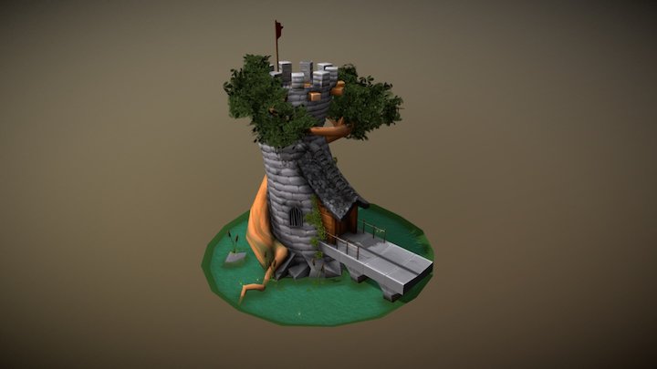 Little Dungeon 3D Model