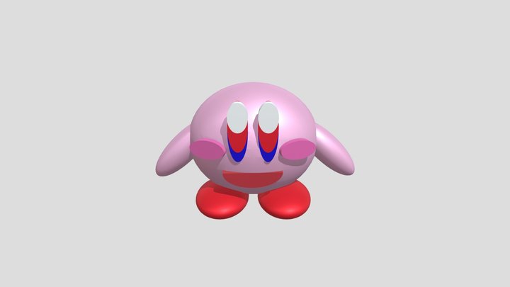 Kirby 3D Model