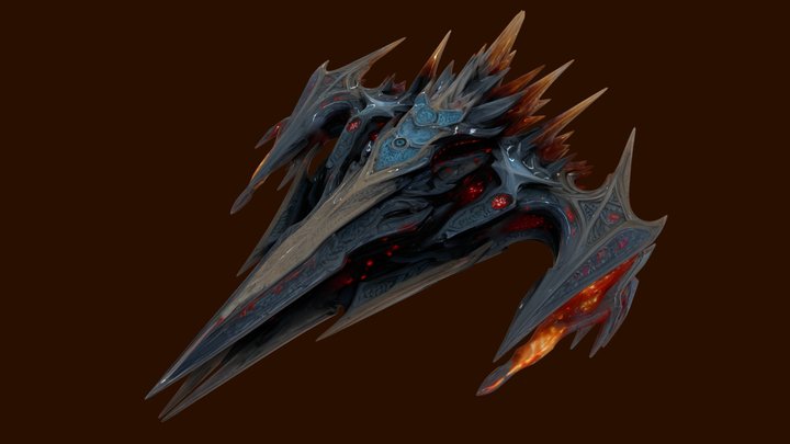 Galactic predator 3D Model