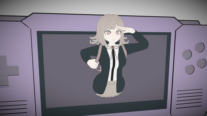 Chiaki Nanami - Danganronpa 2 3D Model