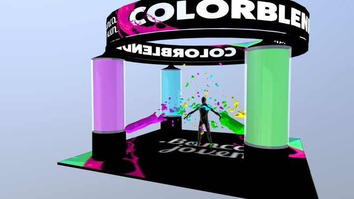 Life in Color - Color Blender 3D Model