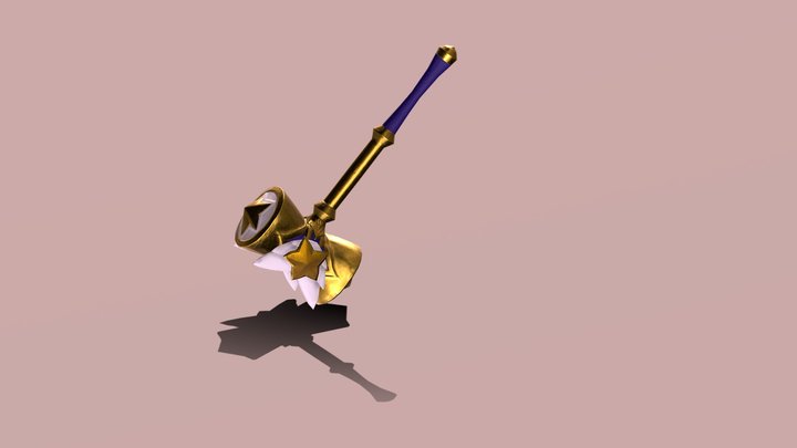 Starguardian Poppys Hammer 3D Model
