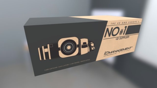 Quad Card Box 3D Model