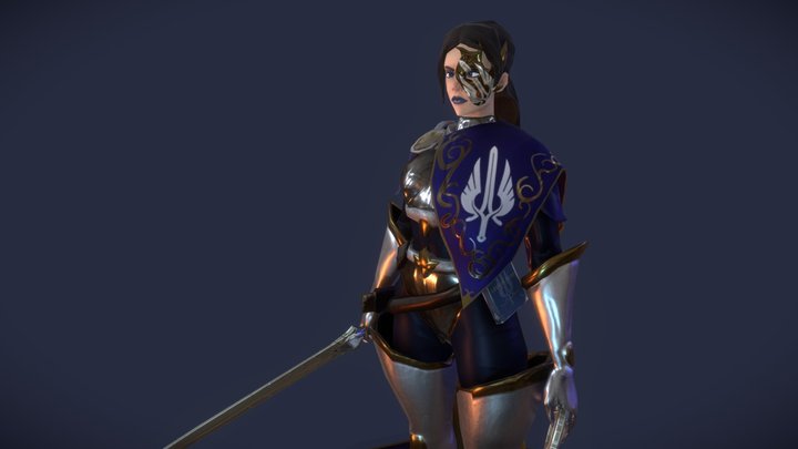 Alcmene, the Arcane Inquisitor 3D Model