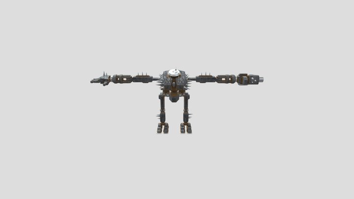 DAE Bot FinalAssignment 3D Model