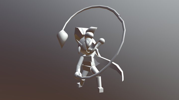 Spaicy Chibi 3D 3D Model