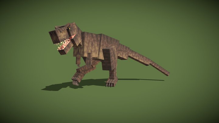 Jurassic Park Tyrannosaurus 3D Model