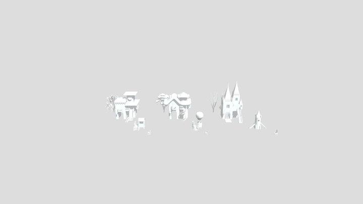 Psychology Of Shapes 3D Model