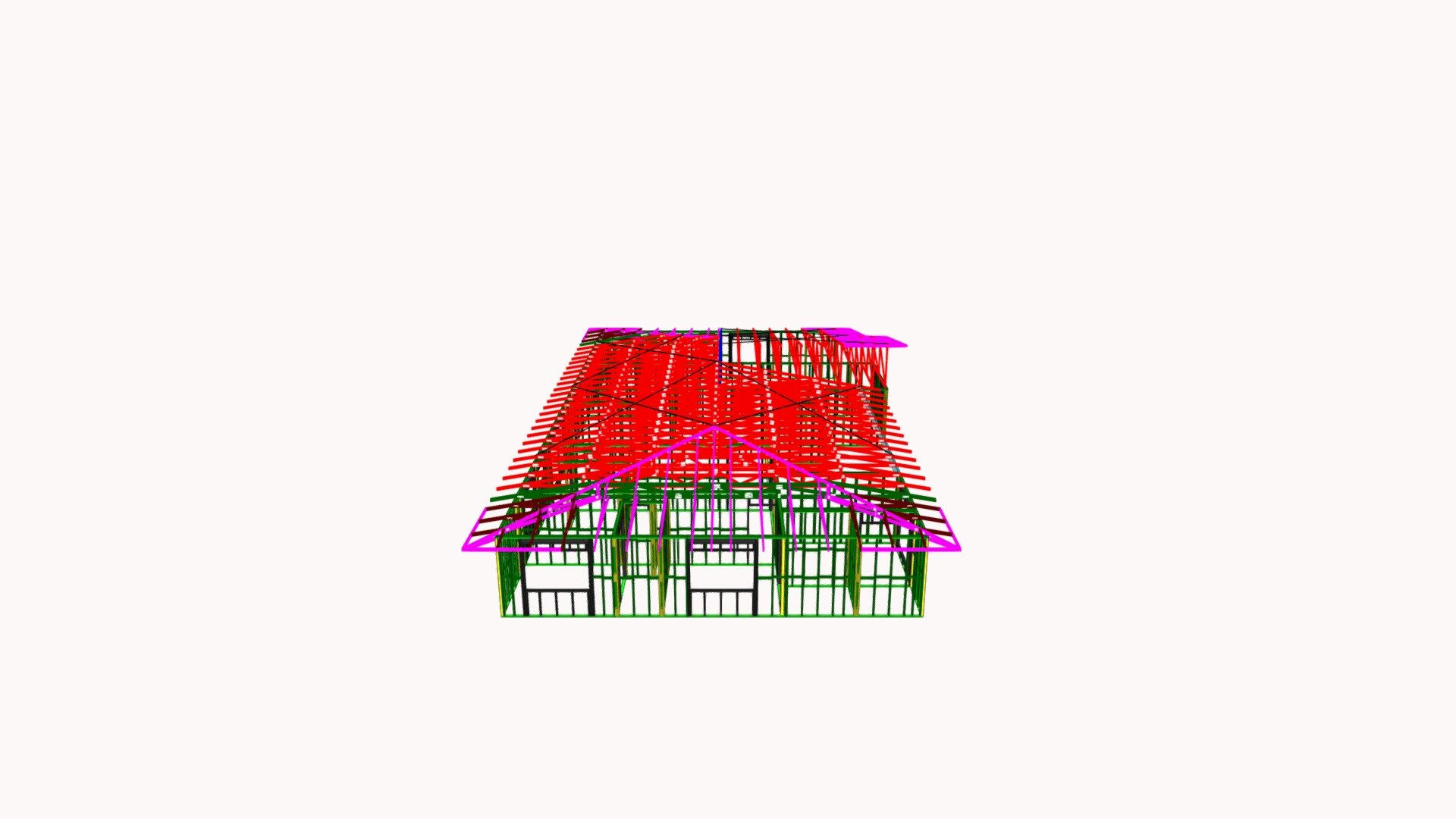 T9526 Truss Layout 3D Export