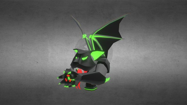 Gargoyle Plasma Devastator 3D Model