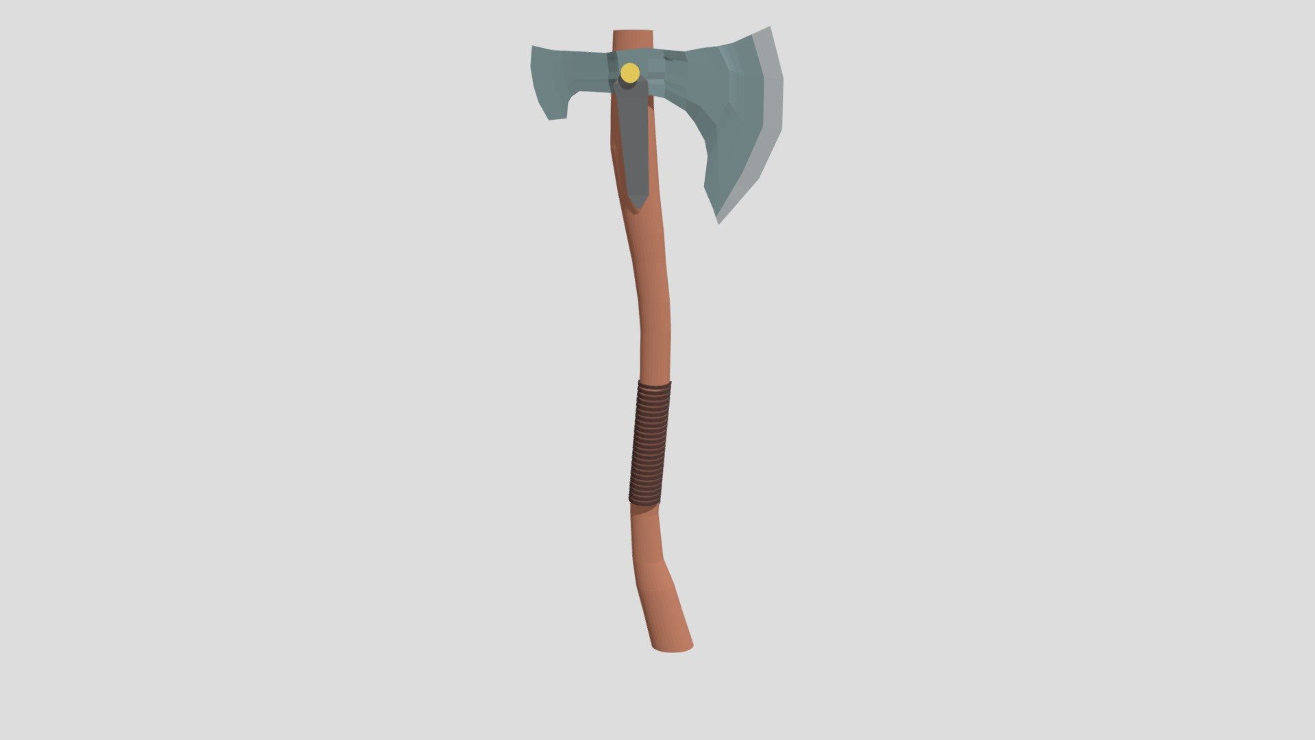 Low Poly Leviathan Axe