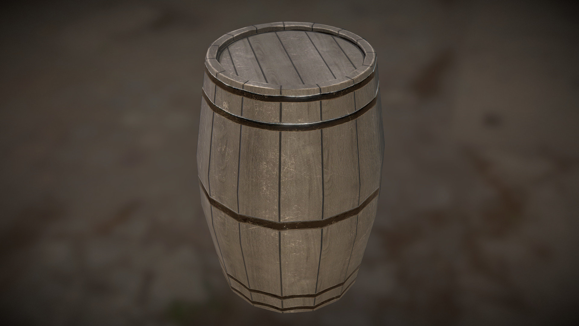 Wooden Barrel