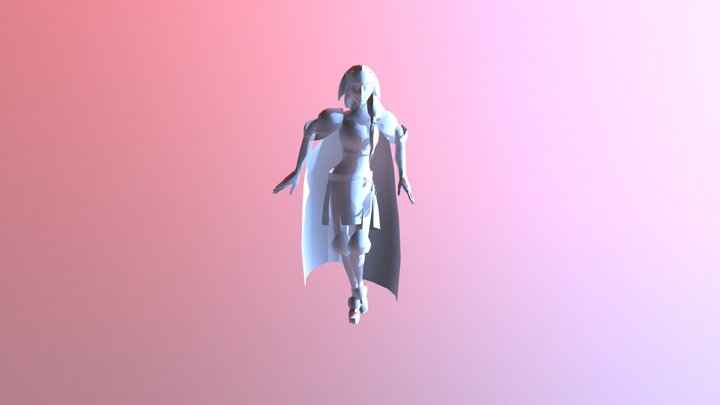 Walking women 3D Model