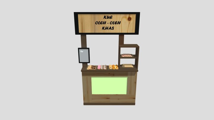 2 umkm bazar – Modello 3D gratuito STL