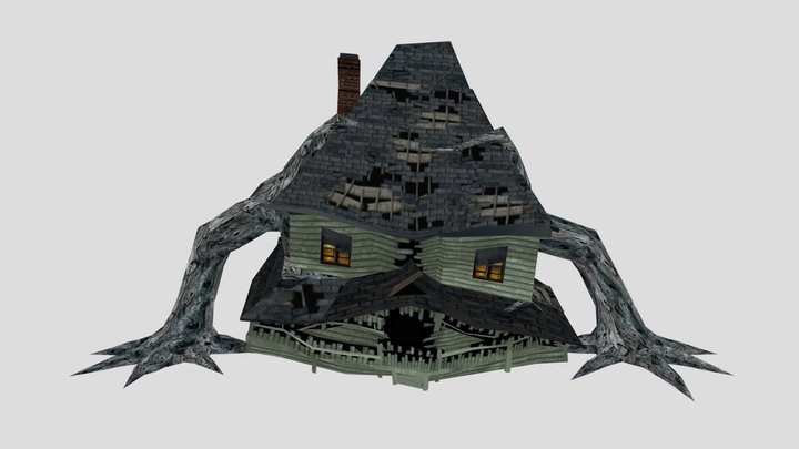 Monster House FBX – Gratis 3D-model STL
