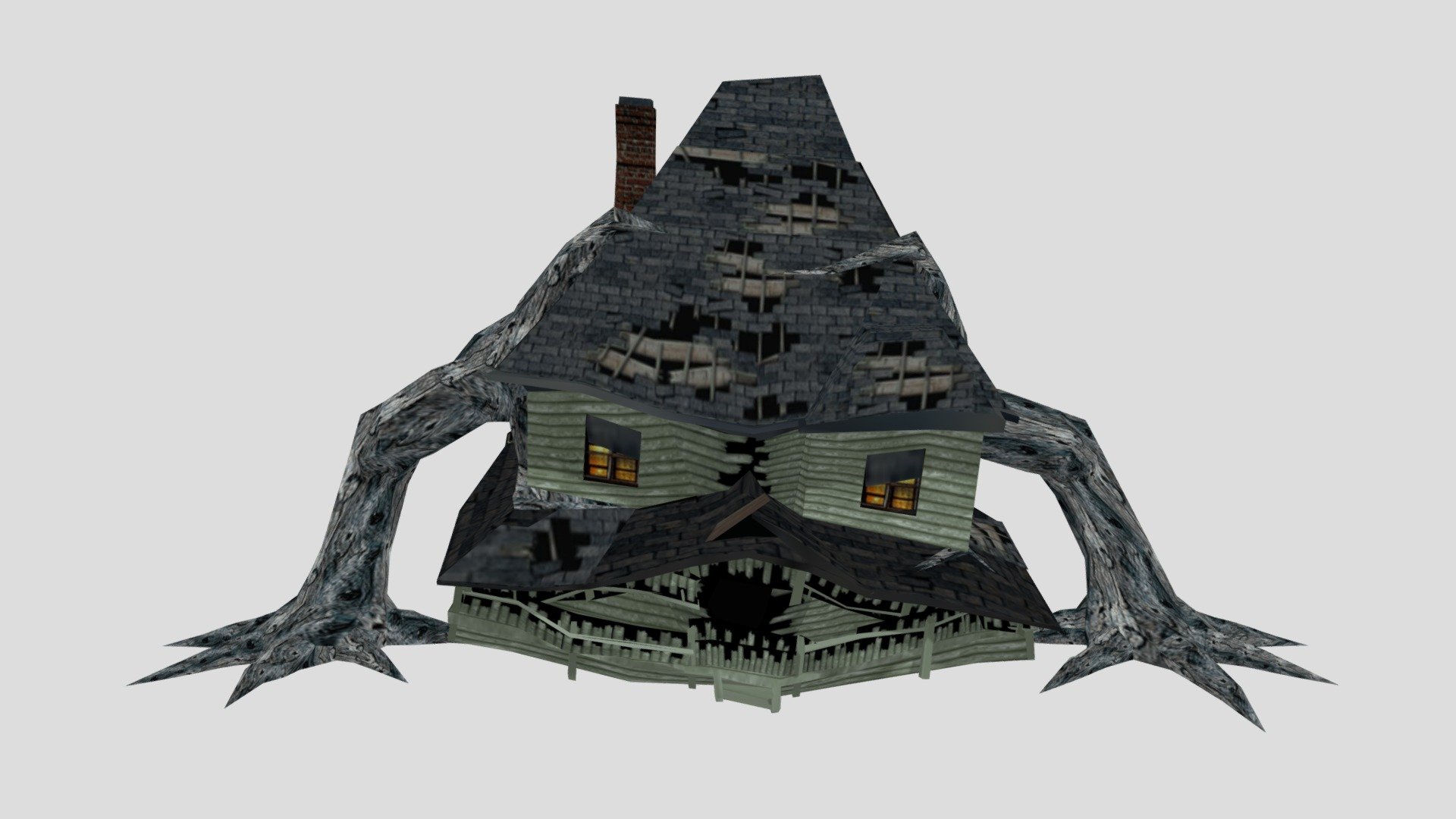 Monster House FBX - Download Free 3D model by