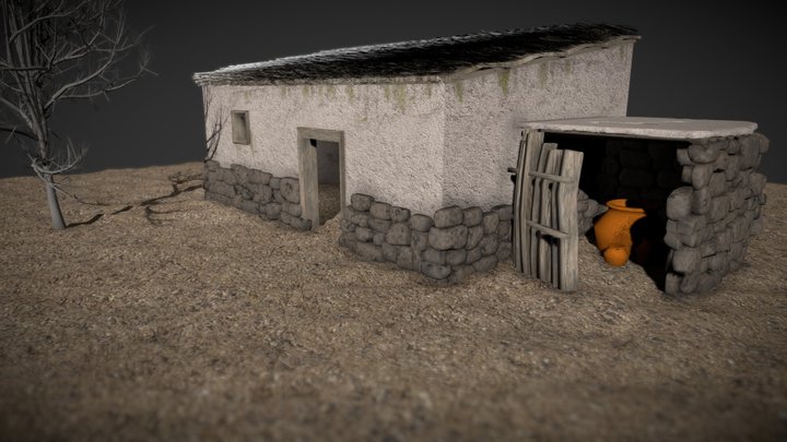 Casa Ibèrica ll Iberian House 3D Model