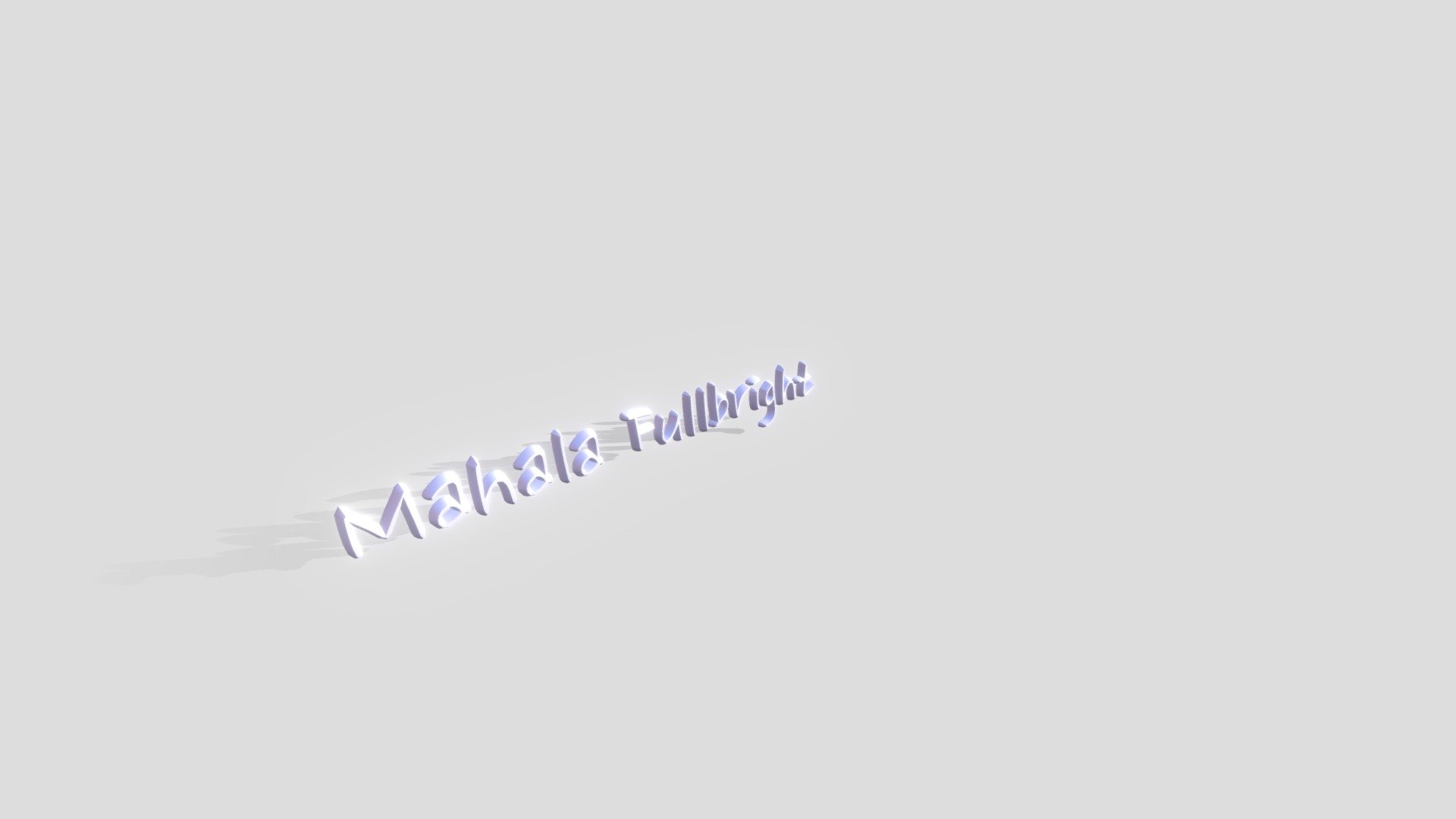 Mahala F Signature