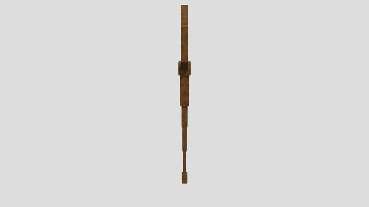 Poison  staff 3D Model