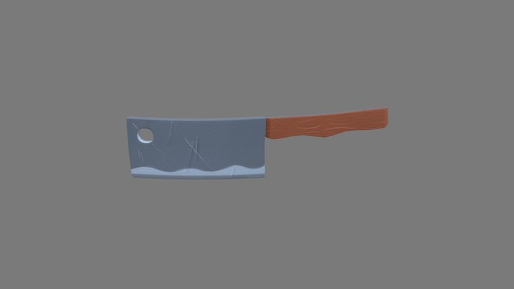 Cleaver (Pineapple Panic) 3D Model