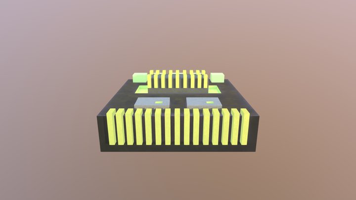 McGuffin Chip 3D Model