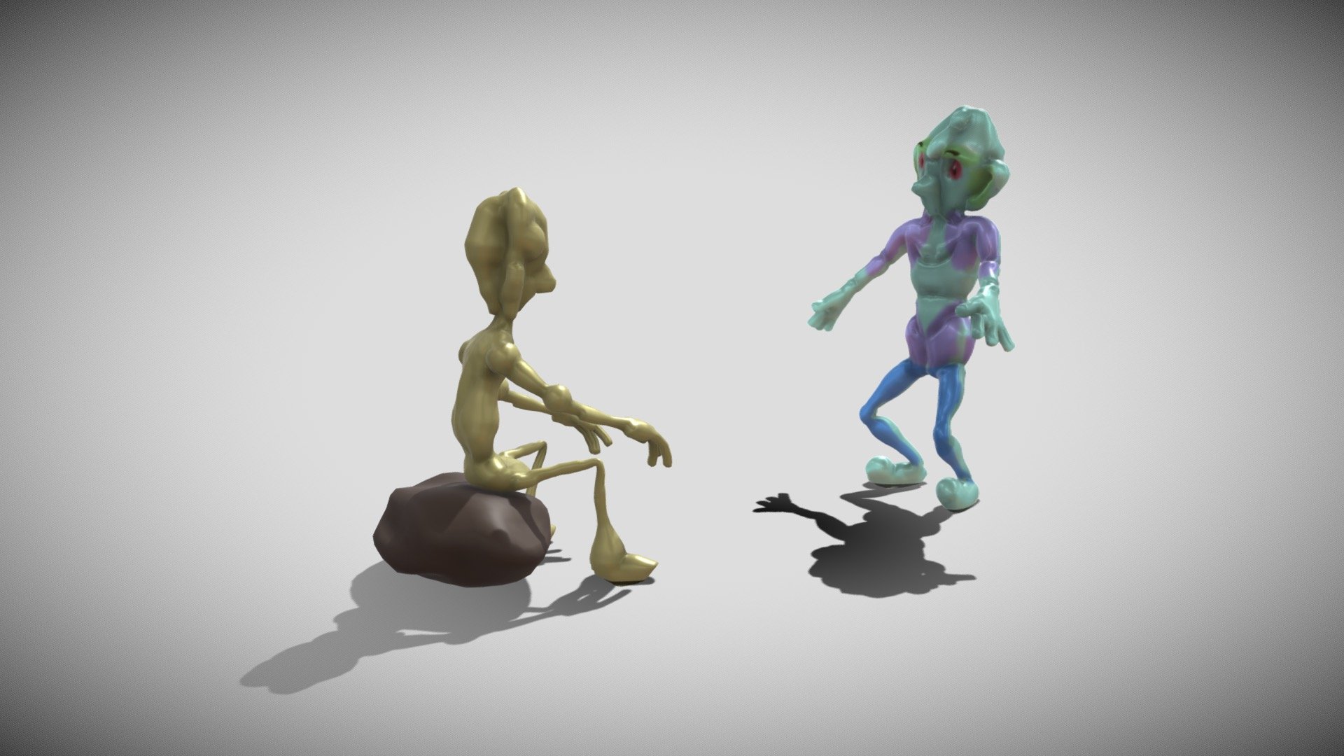 Two Weird Characters