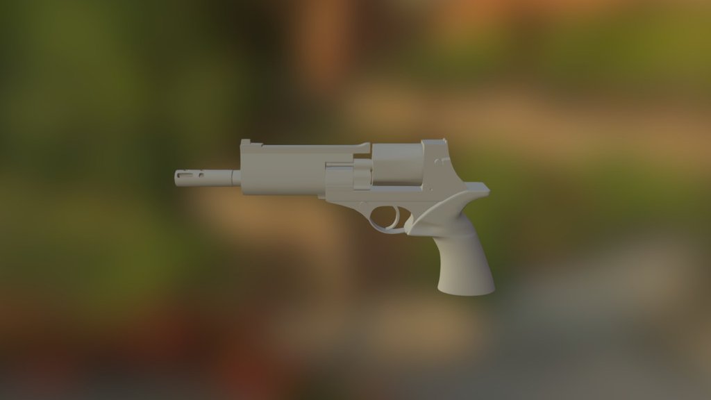 Gun Full Lower Poly - 3D model by lanezarmbinski [05fd4c0] - Sketchfab