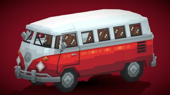 Volkswagen Transporter 3D Model