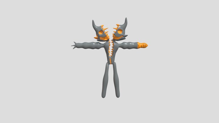 Hellish Nabbago v1 by pggames 3D Model