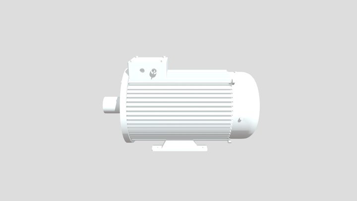 AC Motor 3D Model