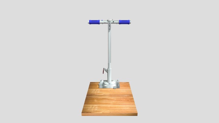 Antigravitation Platform Grebennikov 3D Model