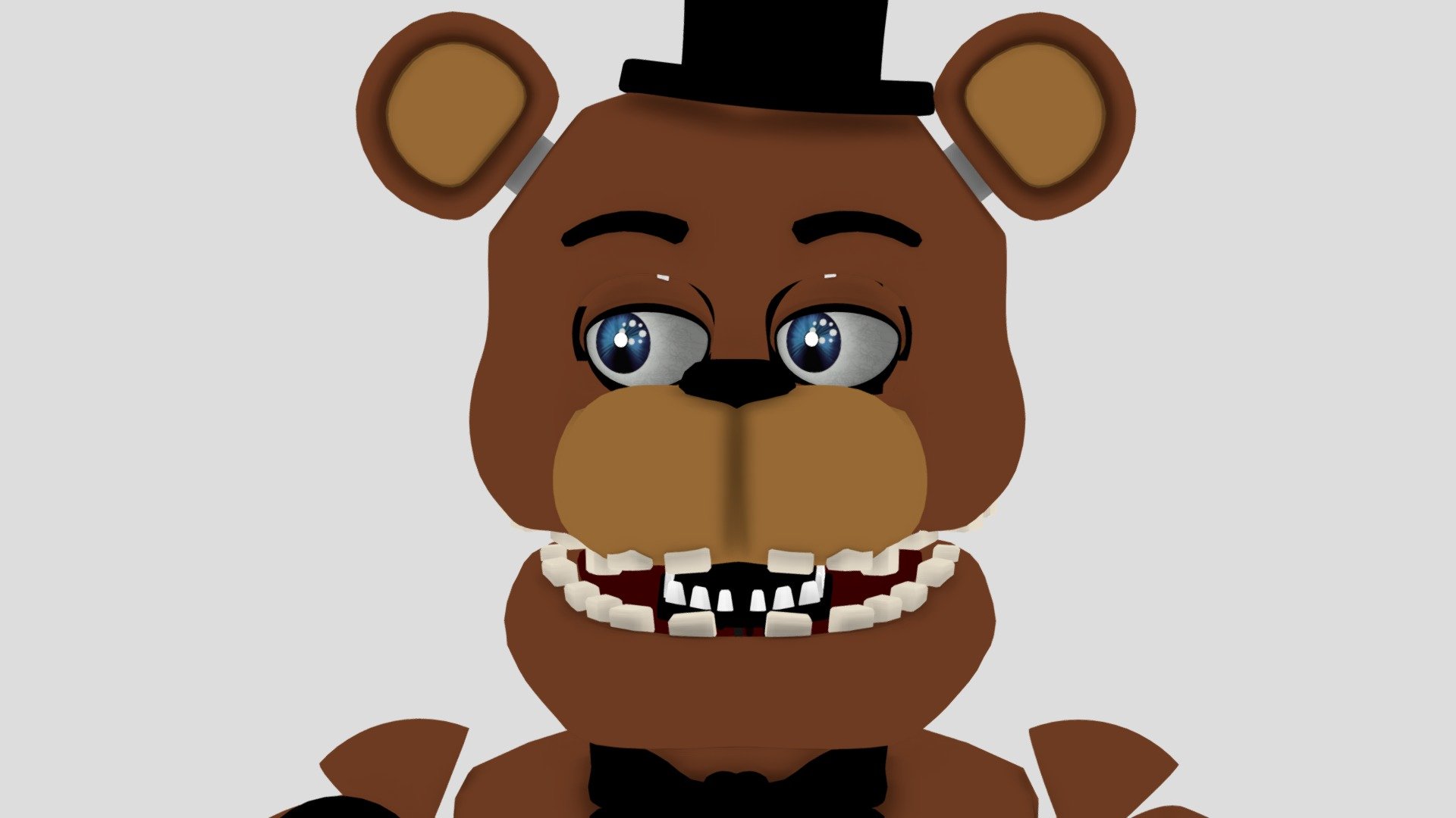 3D Modeling Withered Freddy - 3D Model 